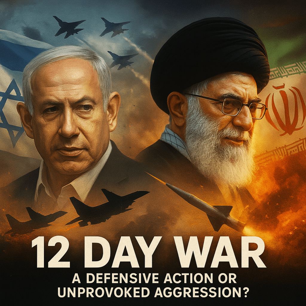 12 Day War 12 Day War : A defensive Action or Unprovoked Aggression?