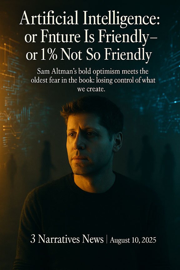 Artificial Intelligence: The Future Is Friendly—or 1% Not So Friendly