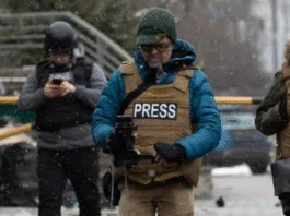 Ukrainian War Journalist's